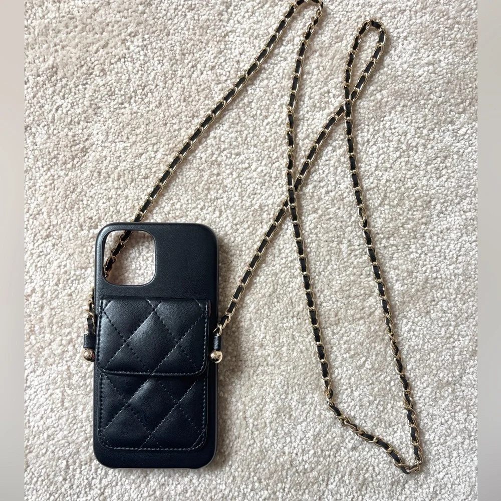 BIN#2 - iPhone 12 Pro Max Phone Case Black FASHION NOVA
